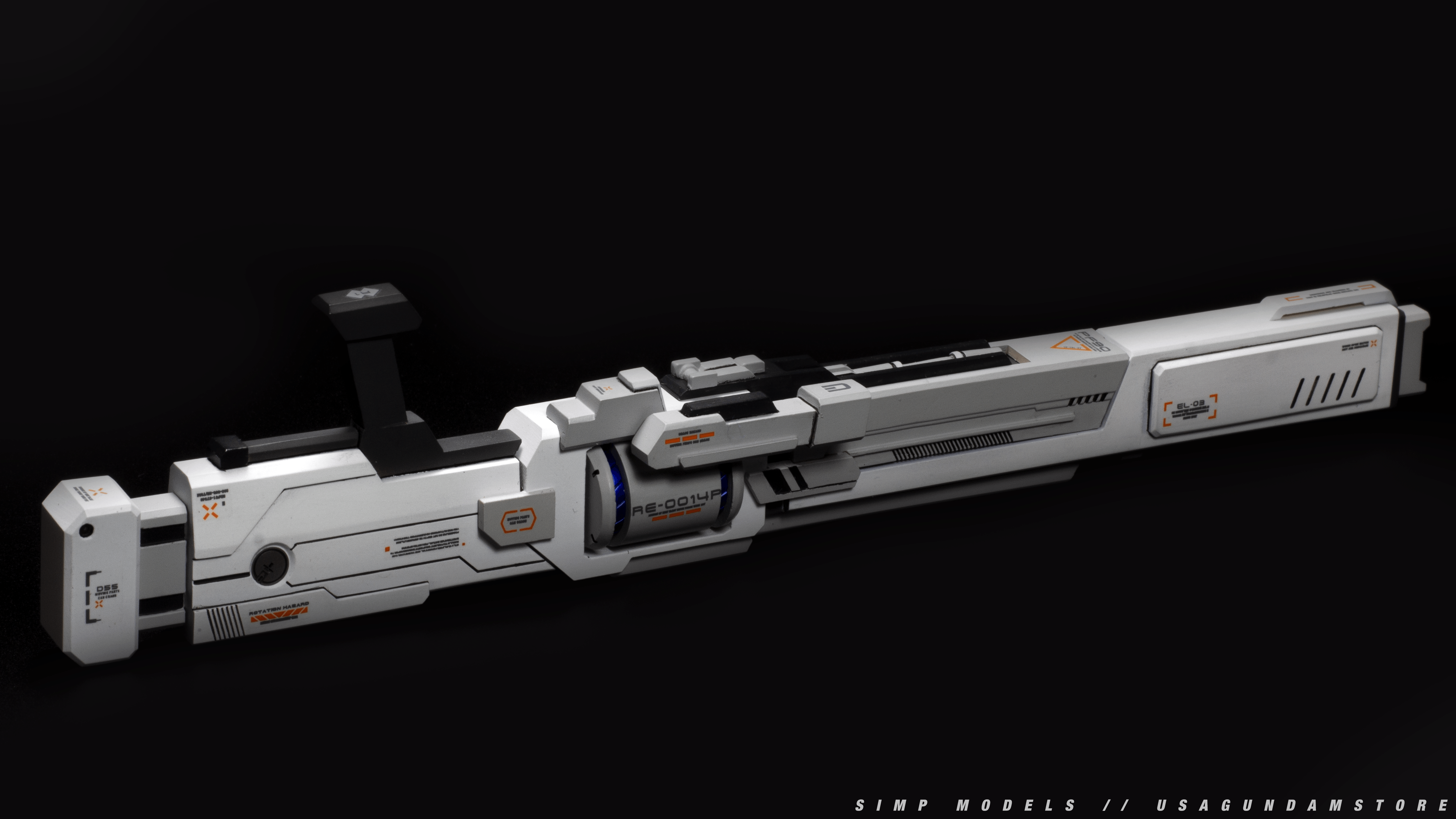 w006 Precision Railgun 1/100 Resin Kit