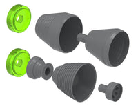 S Dish For 4.0mm(4pcs)