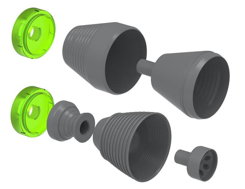 S Dish For 6.0mm(4pcs)