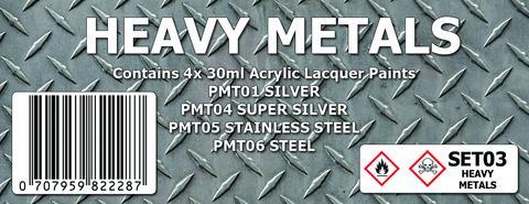 HEAVY METALS COLOUR SET