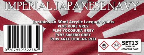 IMPERIAL JAPANESE NAVY COLOUR SET