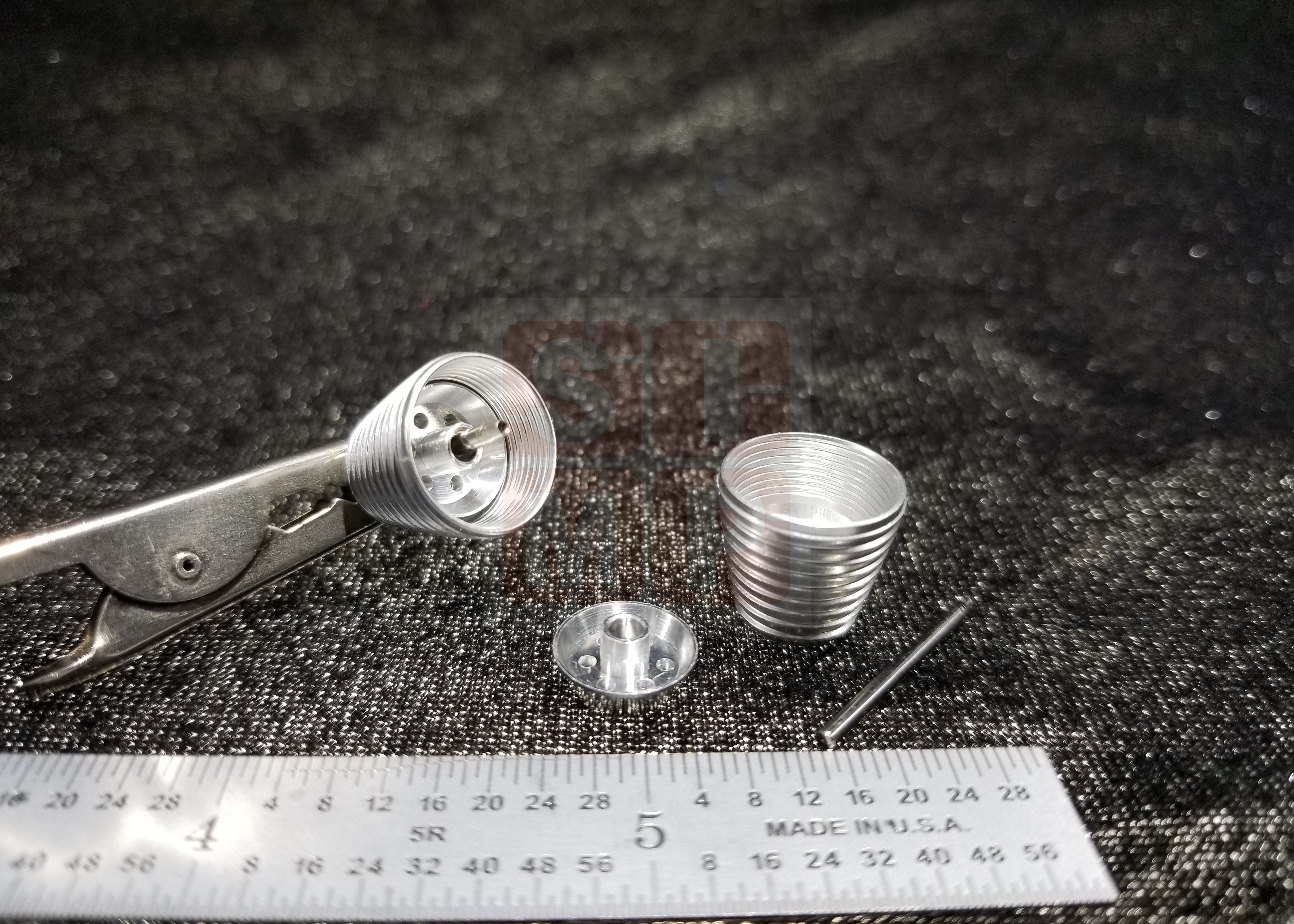 MDI-S5 Metal Vernier (2 sets) 12x13x1.5mm [SILVER]