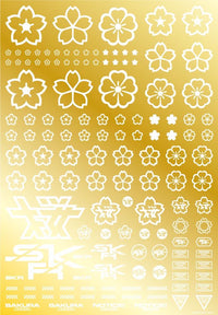 Sakura Decal White(1pc)
