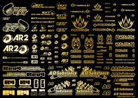 Sponsor Logo Decal 02S Gold(1pc)