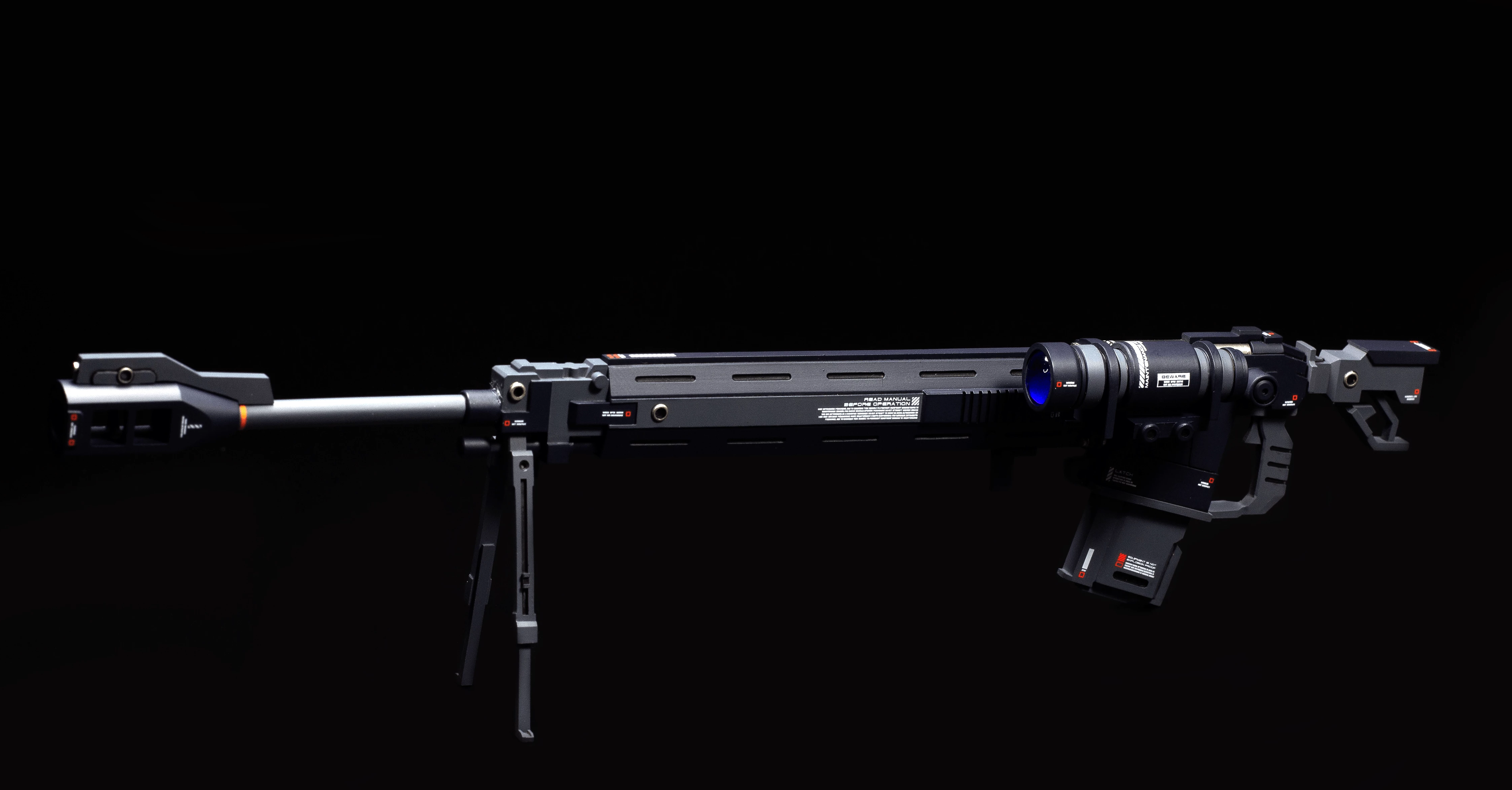 W004 Zaku Sniper 1/100 resin weapon kit