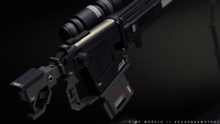 W004 Zaku Sniper 1/100 resin weapon kit