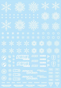 Snow Decal White(1pc)
