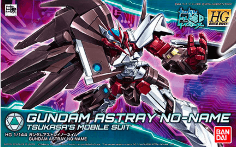 #12 Gundam Astray No-Name "Gundam Build Divers", Bandai HGBD 1/144
