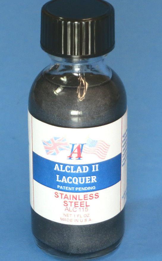 Alclad II 1oz. Bottle Stainless Steel Lacquer ALC-115