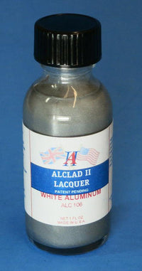 Alclad II 1oz. Bottle White Aluminum Lacquer