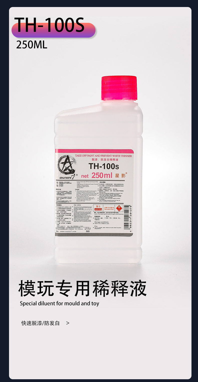 Sunin Thinner TH-100S Paint Remover (250ML)