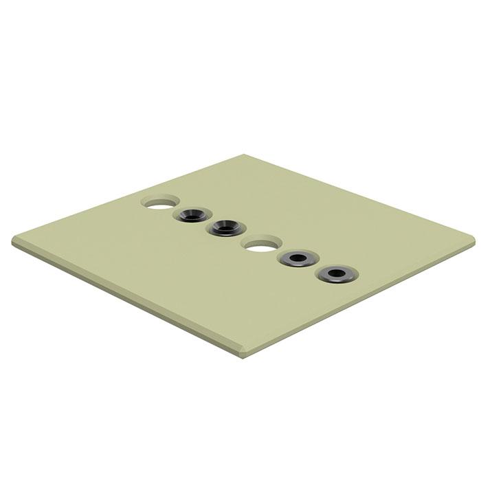 HiQ Parts Twin Pipe 2 Black 1.5mm (10pcs)