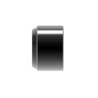 HiQ Parts Twin Pipe 2 Black 2.0mm (10pcs)