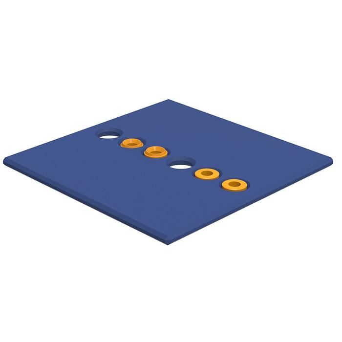 Twin pipe B 2.0mm (10 pcs)
