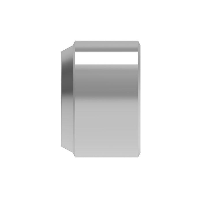 HiQ Parts Twin Pipe 2 Silver 2.5mm (10 pcs)