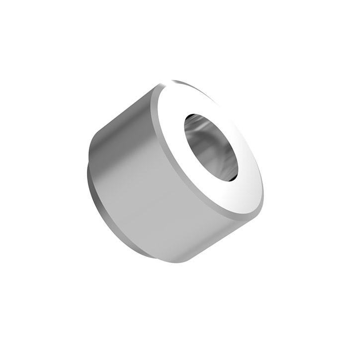 HiQ Parts Twin Pipe 2 Silver 2.5mm (10 pcs)