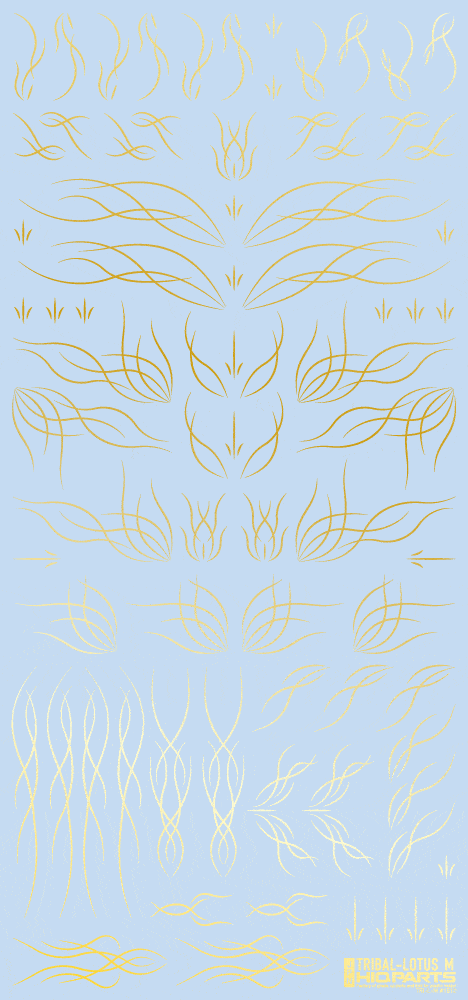 Tribal Lotus M Gold(1pc)