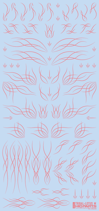 Tribal Lotus M Pastel Pink(1pc)