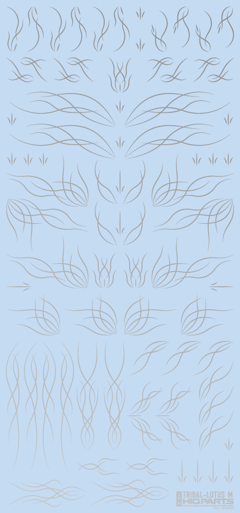Tribal Lotus M Silver(1pc)