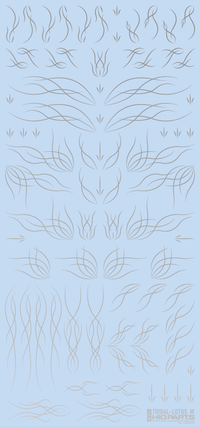 Tribal Lotus M Silver(1pc)