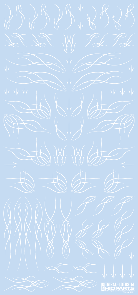 Tribal Lotus M White(1pc)