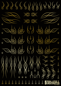 Tribal Lotus S Gold(1pc)