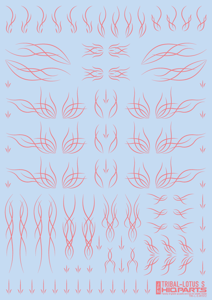 Tribal Lotus S Pastel Pink(1pc)
