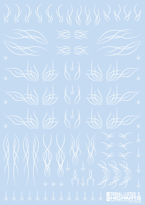 Tribal Lotus S White(1pc)