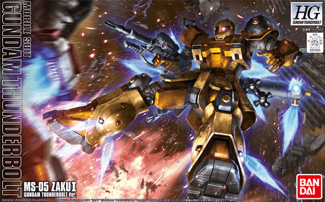 HGTB 1/144 Zaku I (Thunderbolt Anime Color Ver)