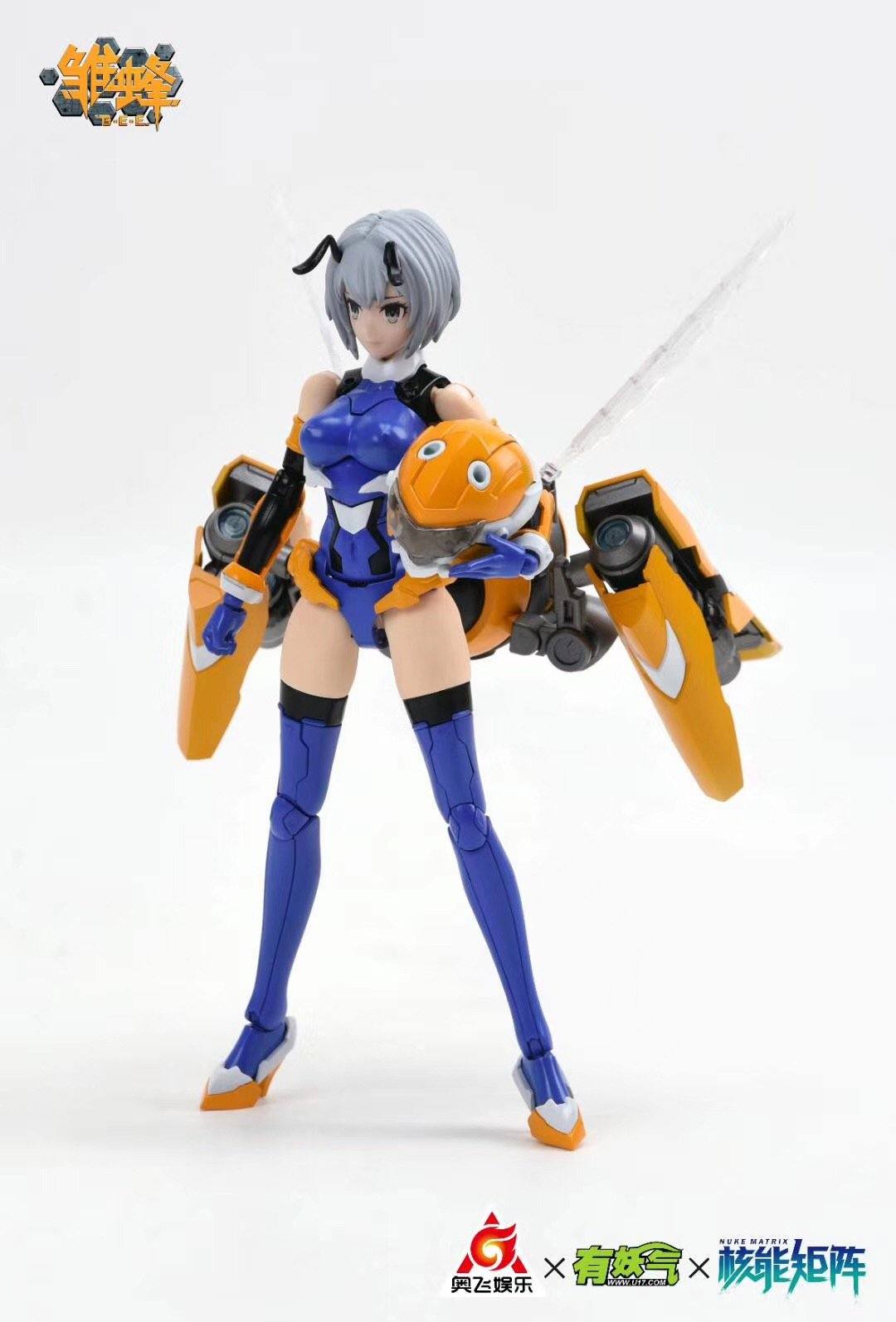 Chu Feng B.E.E. Assault Angels SS01 Liu Li 1/12 Scale Model Kit