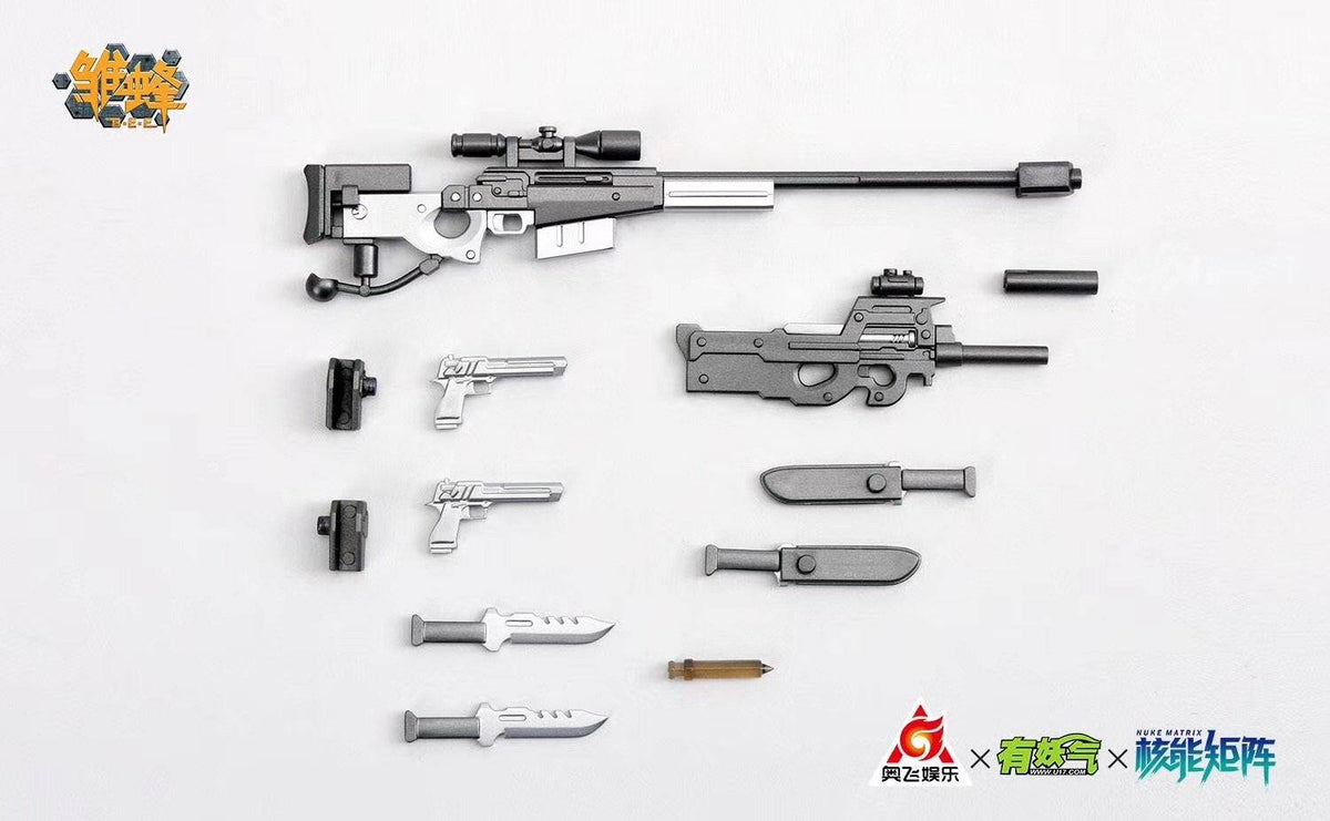 Chu Feng B.E.E. Assault Angels SS01 Liu Li 1/12 Scale Model Kit