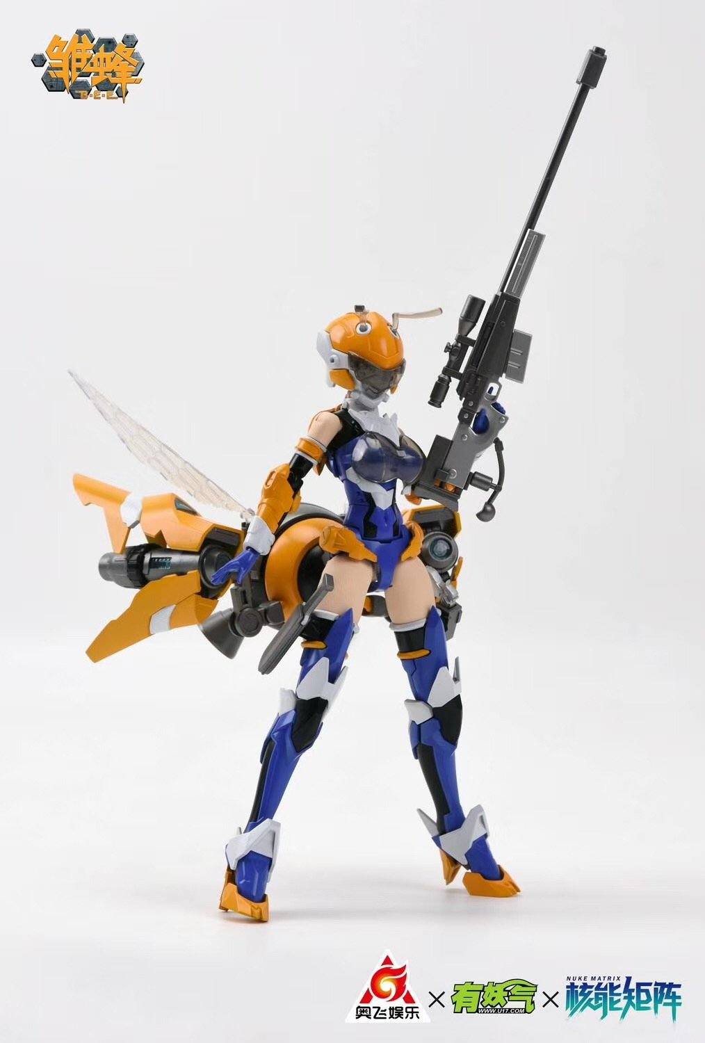 Chu Feng B.E.E. Assault Angels SS01 Liu Li 1/12 Scale Model Kit