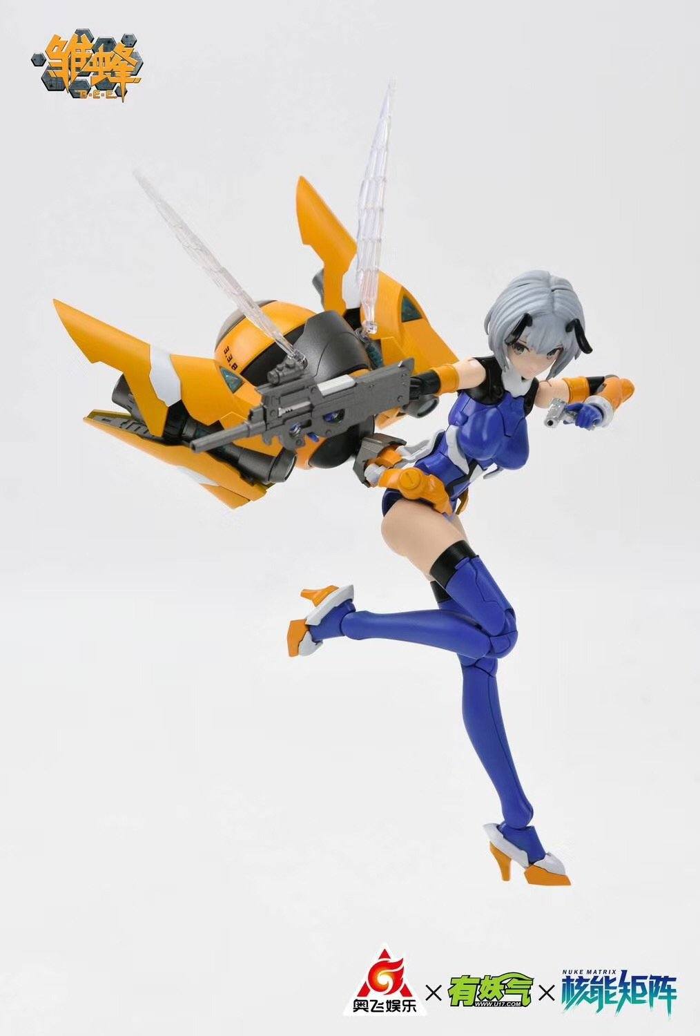Chu Feng B.E.E. Assault Angels SS01 Liu Li 1/12 Scale Model Kit