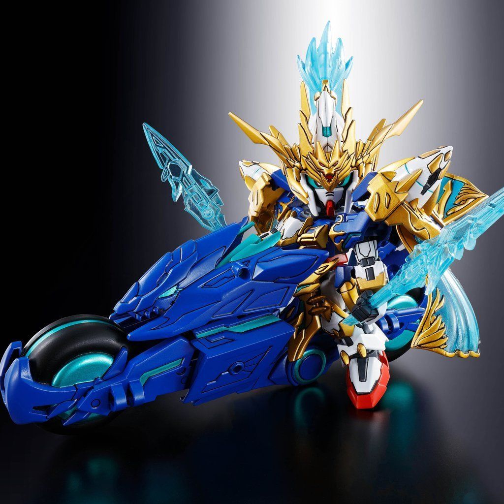 Damaged box SD Sangoku Soketsuden Zhao Yun 00 Gundam & Blue Dragon Drive