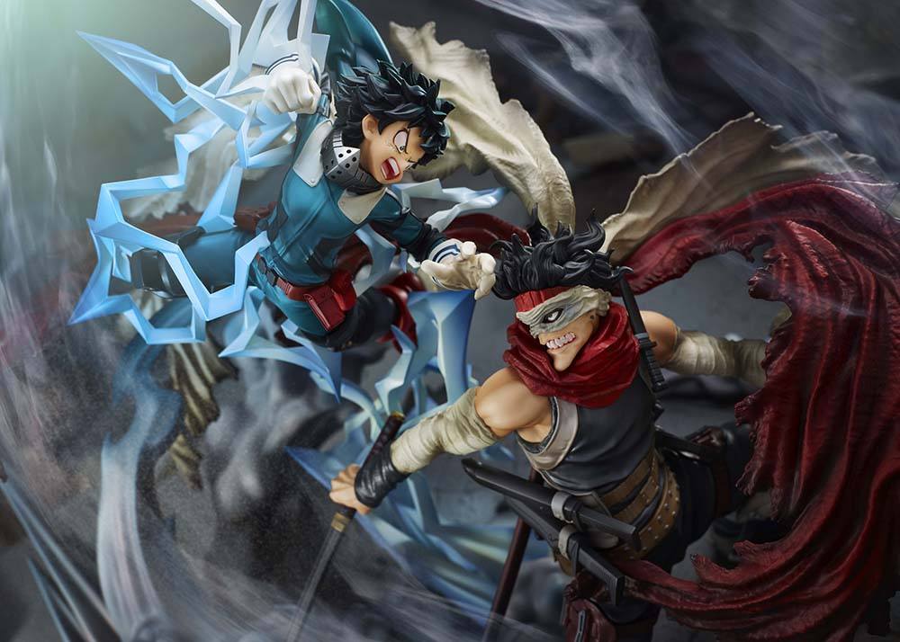 My Hero Academia S-Fire Izuku Midoriya vs. Stain Super Situation Figure
