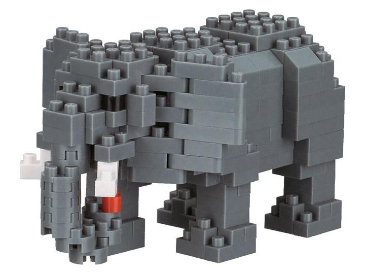 Nanoblock Animals Collection Series African Elephant