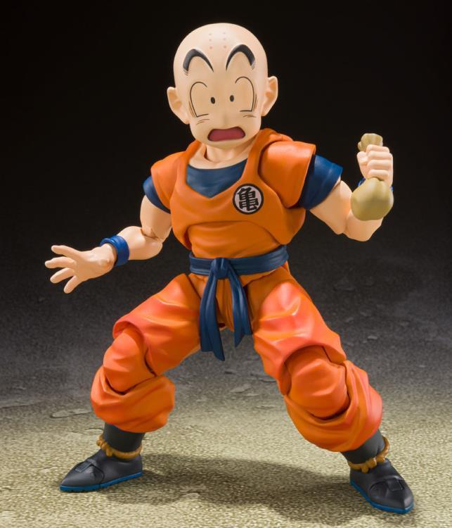 Dragon Ball Z S.H.Figuarts Krillin (Earth's Strongest Man) Action Figure
