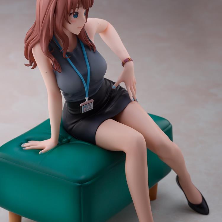 Doushima Illustration Hokuro no Ooi Senpai OL-san Figure