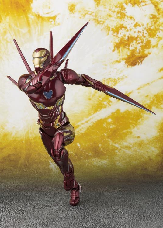 Avengers: Infinity War S.H.Figuarts Iron Man Mark L With Nano-Weapon Set