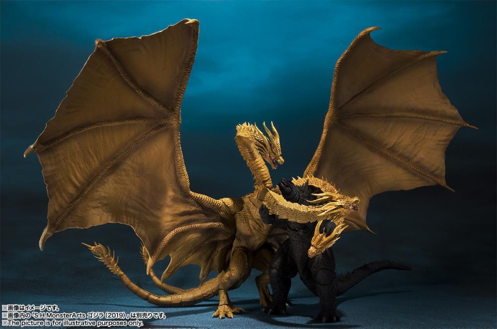 Godzilla: King of the Monsters S.H.MonsterArts King Ghidorah