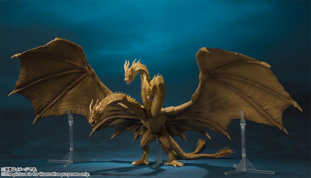 Godzilla: King of the Monsters S.H.MonsterArts King Ghidorah