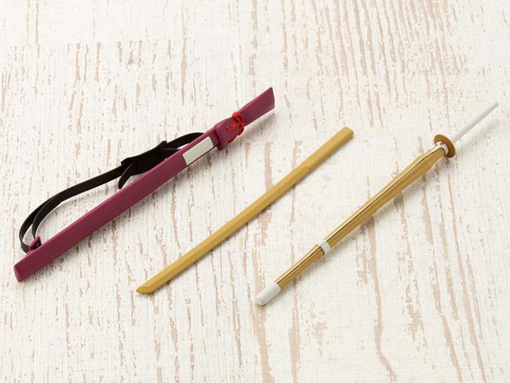 M.S.G. Modeling Support Goods Weapon Unit 46 Bamboo Sword & Wooden Sword