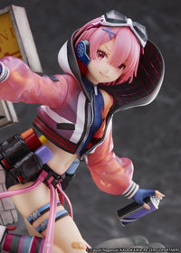 Re:Zero Starting Life in Another World Ram (Neon City Ver.) 1/7 Scale Shibuya Scramble Figure