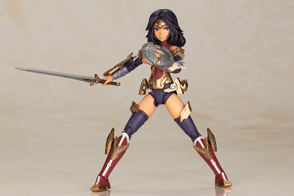 DC Comics Cross Frame Girl Wonder Woman (Humikane Shimada Ver.) Model Kit