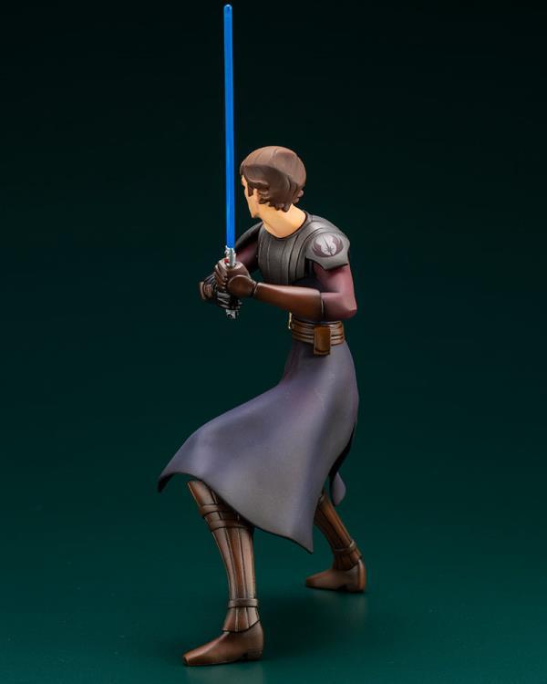 Star Wars: The Clone Wars ArtFX+ Anakin Skywalker Statue (With Ahsoka Tano Piece)