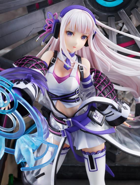 Re:Zero Starting Life in Another World Emilia (Neon City Ver.) 1/7 Scale Shibuya Scramble Figure