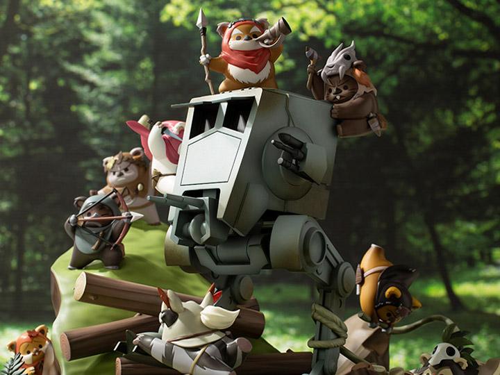 Star Wars ArtFX Artist Series Battle of Endor The Little Rebels Statue