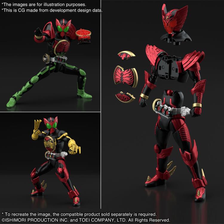 Kamen Rider OOO Figure-rise Standard Kamen Rider OOO (Tajadoru Combo) Model Kit