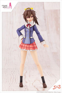 Frame Arms Girl Sousai Shoujo Teien Ao Gennai Wakaba Girls’ High School Winter Clothes Model Kit