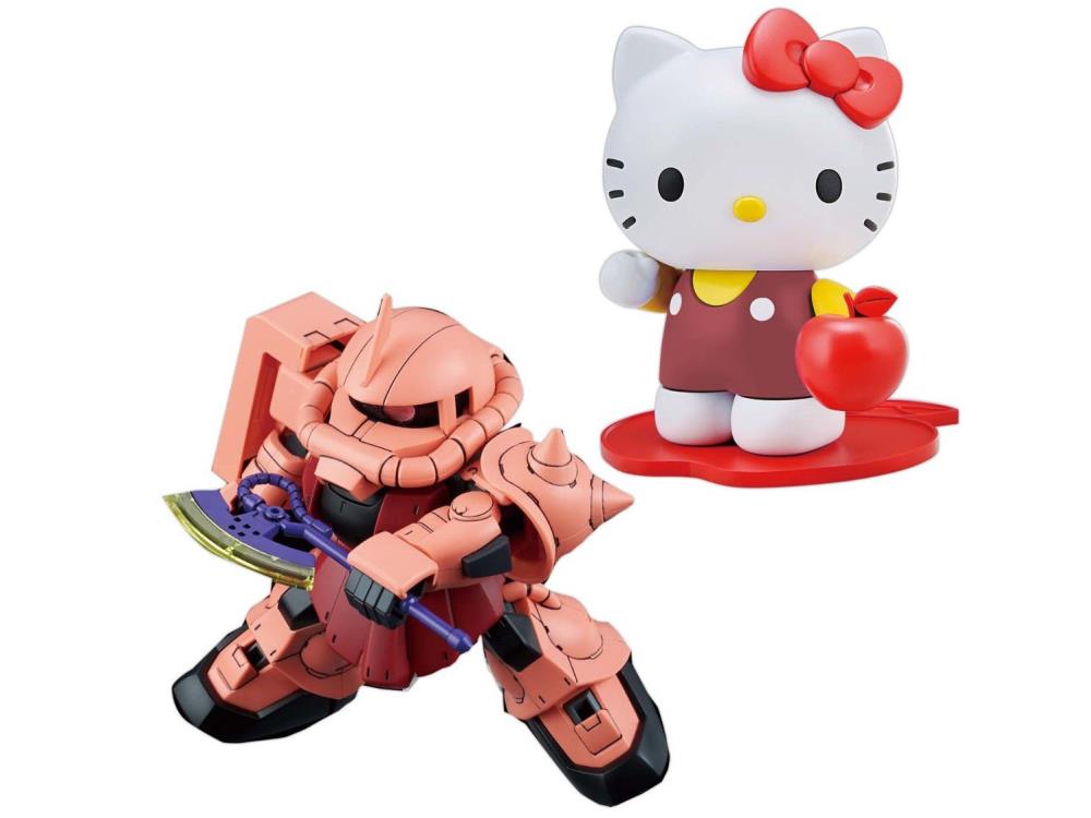 Hello Kitty x SD Gundam Cross Silhouette MS-06S Char's Zaku II
